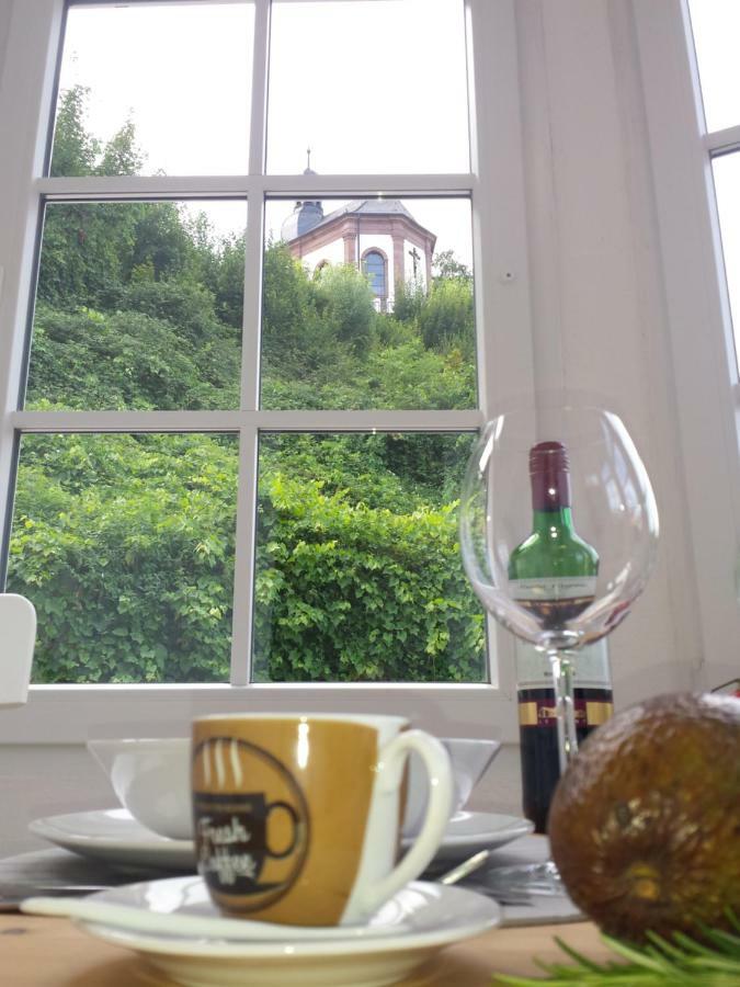 Moderne Wohnung In Barockem Altstadthaus Nahe Altstadt Und Radweg Blieskastel Esterno foto